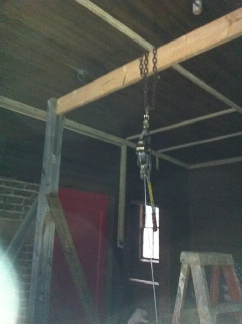 diy wood engine hoist